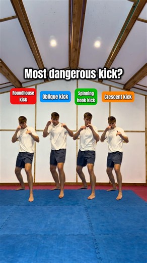 What’s the most DANGEROUS kick?