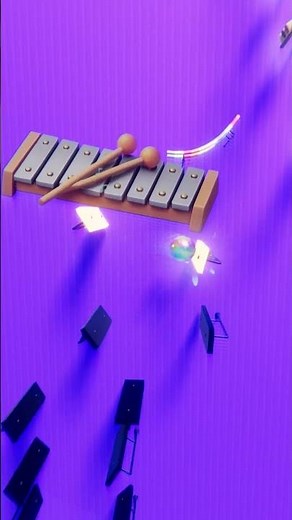 'Sigma Boy' Song on different instruments Marble Music #marblemusic