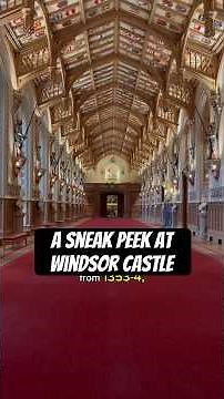 Looking Around Windsor Castle With No-One Else There 👀