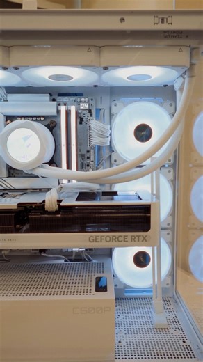 Here’s what goes into the all-white dream build: 🟠 Z890 AORUS ELITE X ICE 🟠 GeForce RTX 5070 Ti AERO OC 16G 🟠 AORUS ELITE P1000W ICE 🟠 AORUS WATERFORCE X II 360 ICE 🟠 AORUS Gen5 14000 SSD 1TB 🟠 C500 PANORAMIC STEALTH ICE 🟠 M27QA ICE Would you build in white or stay classic black? 👇 Drop your take in the comments & tag someone who needs a setup like this! 👇Learn more: https://www.gigabyte.com/in/consumer #AORUS #GIGABYTE #pcbuild #cleanbuild #gamingrig #whitepc #icebuild #setupgoals #RTX