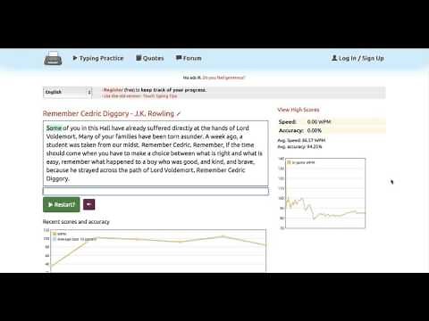 Key Hero Typing Tests - November 1, 2015