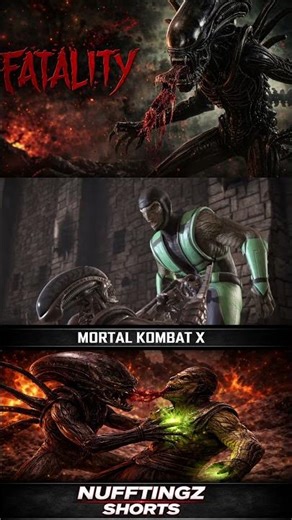 Brutal Alien Fatality Leaves Reptile in Pieces