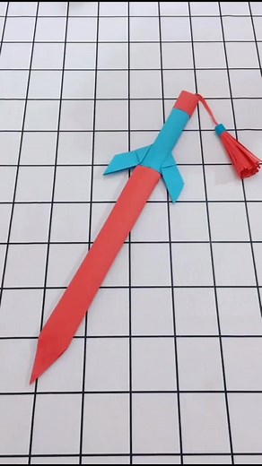 DIY Paper Sword Origami Tutorial