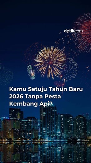 Larangan Kembang Api Malam Tahun Baru 2026 di DKI Jakarta