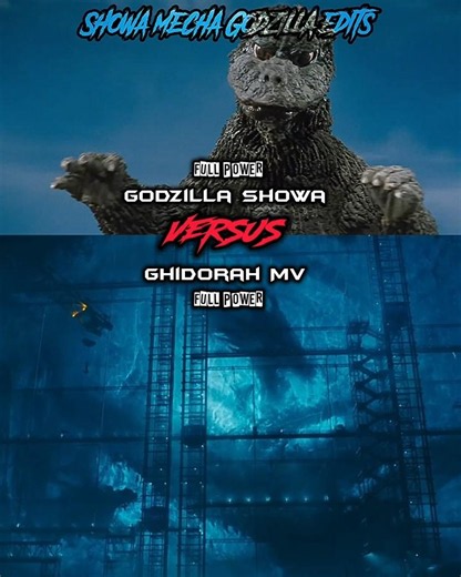 Godzilla showa vs ghidorah MV