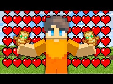 I Used Infinite Hearts to be IMMORTAL in Minecraft