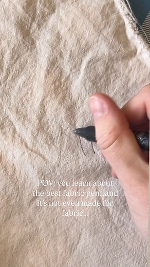 Alex | Sewing with Natural Fibers 🌿 on Instagram: "The best kept secret for sewists? ✨ Story time ⬇️ I’m never going back to buying a “fabric” specific pen again. Last week, @madisonlynn_s shared her favorite sewing notions in a post. She mentioned Frixion pens and honestly, I was a bit skeptical. These pens are only for paper, right? 🤔 I purchased a pack of these pens a couple months ago with the pure intention of using them in my planner and to mark and annotate my knitting patterns. Then, w