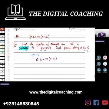 Coordinate geometry ( Topical Workout ) | Add Math 0606 | The Digital Coaching