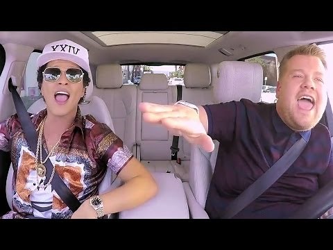 First Look At Bruno Mars' EPIC Carpool Karaoke With James Corden