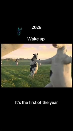 Cows Dancing in Fields: Calm and Joyful Movements