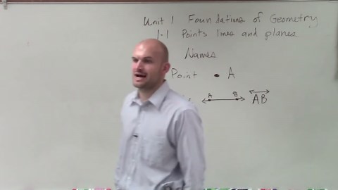 How do we label a point, line, and plane?