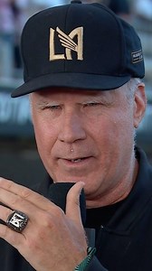 Will Ferrell flexin' with his @lafc Championship ring 💍 | Major League Soccer (MLS)