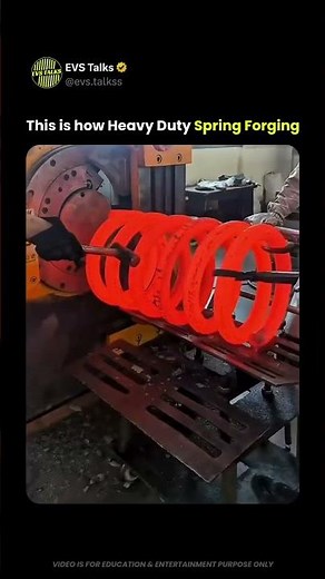 How Massive Springs Are FORGED 😳⚙️