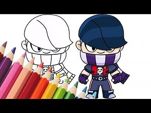 How To Draw Edgar | Brawl Stars