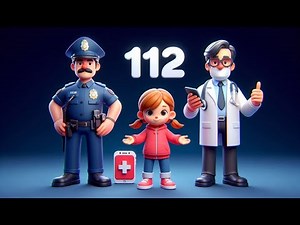 112 NUMER ALARMOWY - piosenka dla dzieci o bezpieczeństwie i pomocy