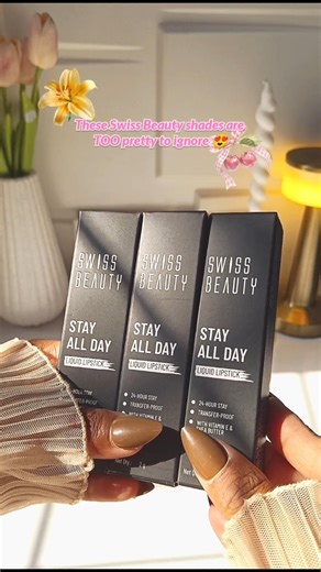 Swiss Beauty Matte All Day Lipstick 💄 | Too Pretty to Ignore 😍 #lipstick