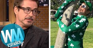 Top 10 Momentos GENIALES de Robert Downey Jr. | Videos on WatchMojo.com