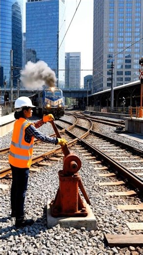 How a Manual Train Switch Really Works!