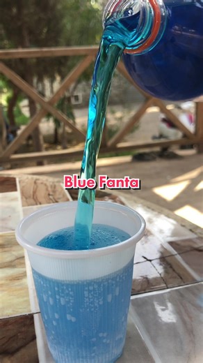 The Blue Fanta - Unique Beverage Innovation