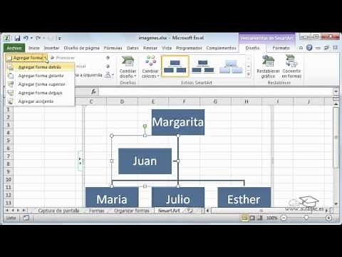 Curso de Excel 2010. 13.4. Smartart.