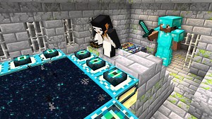 Speedrunner Battles Slayer in Epic Minecraft Showdown