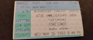 May 26, 1993: Foreigner at Hara Arena Trotwood, Ohio, United States | Concert Archives