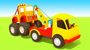 58K views · 743 reactions | Watch cartoons for kids and learn Helper cars and trucks' names! In a new cartoon in English we'll meet a fire truck for kids and see which vehicles for kids are going to work! Visit a gas station with a petrol tanker truck and see what happened with a bus for kids and a monster truck for kids. | Leo the Inquisitive Truck | Facebook