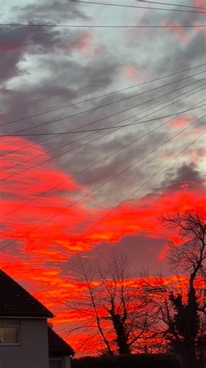 Red sky in the morning…… | The Freckled Mum of 2