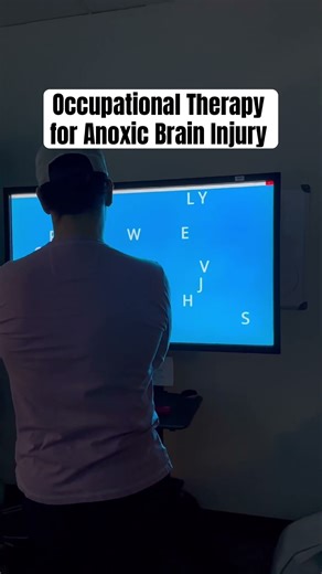 Identifying letters in alphabetical order after an anoxic brain injury that wiped out memory.
