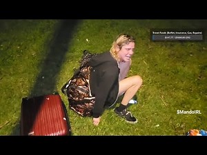 Chicken locks Goocheese out after getting punched by her (Full Video)