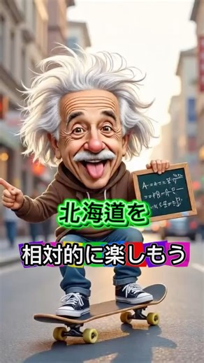 【発見×癒し×好奇心】アインシュタインが観光大使になった北海道で“旅の相対性理論”が始まる！