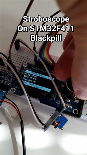 Strobo on STM32F411 blackpill #tutorial