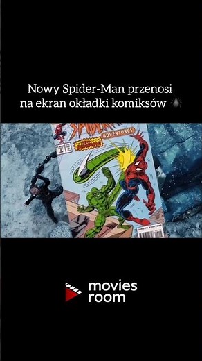 Nowy Spider-Man przenosi na ekran okładki komiksów 🕷