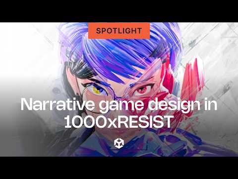 Narrative game design in 1000xRESIST