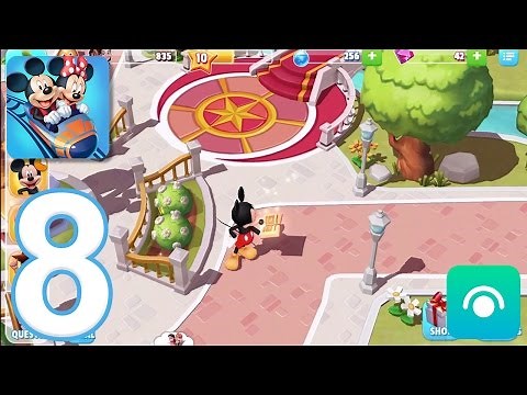 Disney Magic Kingdoms - Gameplay Walkthrough Part 8 - Level 10-11 (iOS, Android)
