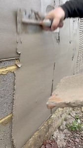 More Sand & Cement work. Scratched beaded and top coated over the course of 3 days… rubbed up to a plain faced finish ready to be painted. #rendering #plastering #plasteringlife #plasterer #reels #construction #plasterers #videos #fyp #foryou | Smooth1