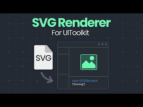 Clean SVGs in Unity UI – SVG Renderer for UI Toolkit is Out Now!