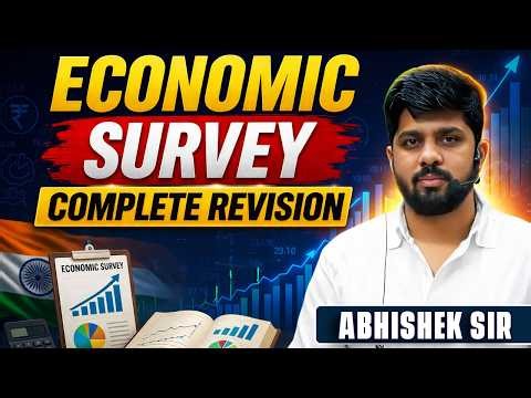 Economic survey complete revision by Abhishek Sir | Springboard Academy