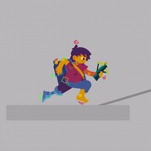 7.4K views · 119 reactions | Once the character's rig was ready, and the scenes were put together, our adventurer was finally ready for the journey through our video about the Dark Forest theory. Here is a behind-the-scenes look at the animation from one of the scenes from that video. | Kurzgesagt | Facebook