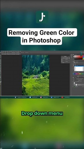 Grass to Ice Photoshop Magic #photoshoptutorial #imagemanipulation