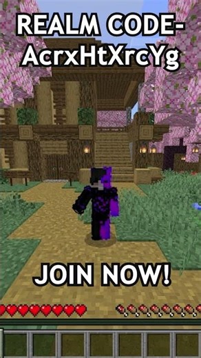 Best Minecraft Survival Realm to Join! #minecraft #mcpe #minecraftshorts #realms #minecraftpe #java