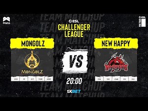 MONGOLZ vs NEWHAPPY | ESL Challenger League | Season 46 | Playoff | MN cast