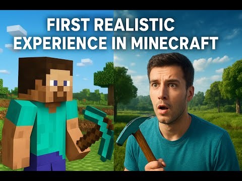 First Realistic Experience in Minecraft!