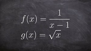 Inding the Domain from the Composition of Two Functions