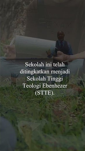 Sejarah Berdirinya Sekolah Tinggi Teologi Ebenhezer (STTE) - BPK CH3
