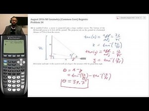 Problem 34, August 2016 Geometry (Common Core) Regents Exam - JuanTutors.com