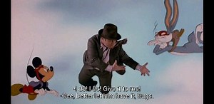 Draven on Instagram: "What a chaotic fall and landing for Eddie. Encountering Tweety bird for the game of piggies. Getting a spare chute from a falling Mickey Mouse and Bugs Bunny (another rare moment after Daffy and Donald in a piano act). And of course, running away from Lena Hyena (a nightmare for my childhood) Movie: Who Framed Roger Rabbit? (1988)"