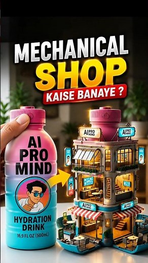 Viral AI Ad Editing Tutorial | Convert Any Product into a Mechanical Factory Video