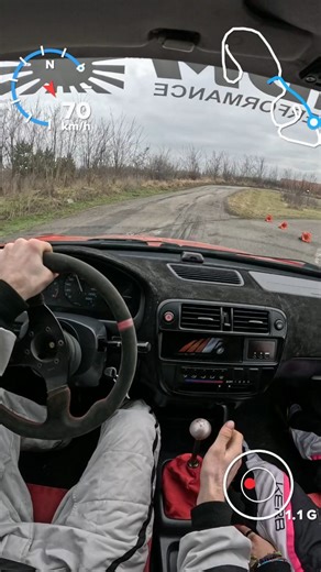 Lubos Jenis on Instagram: "Moje dnešné najrýchlejšie kolo už na hrane auta #honda #civic #raceforfun #race #csautoslalom"