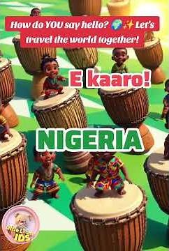 Hello World! Global Greetings Song for Kids 🌍✨